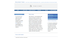 Desktop Screenshot of drjefftseng.com